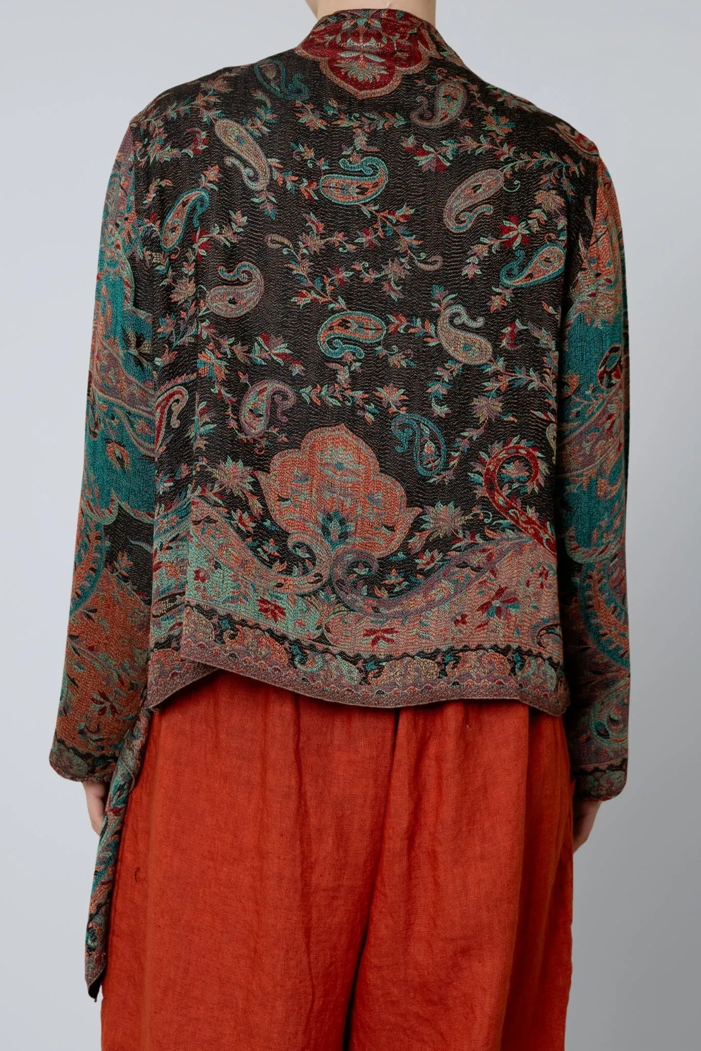 Short Printed Jacket - Manali