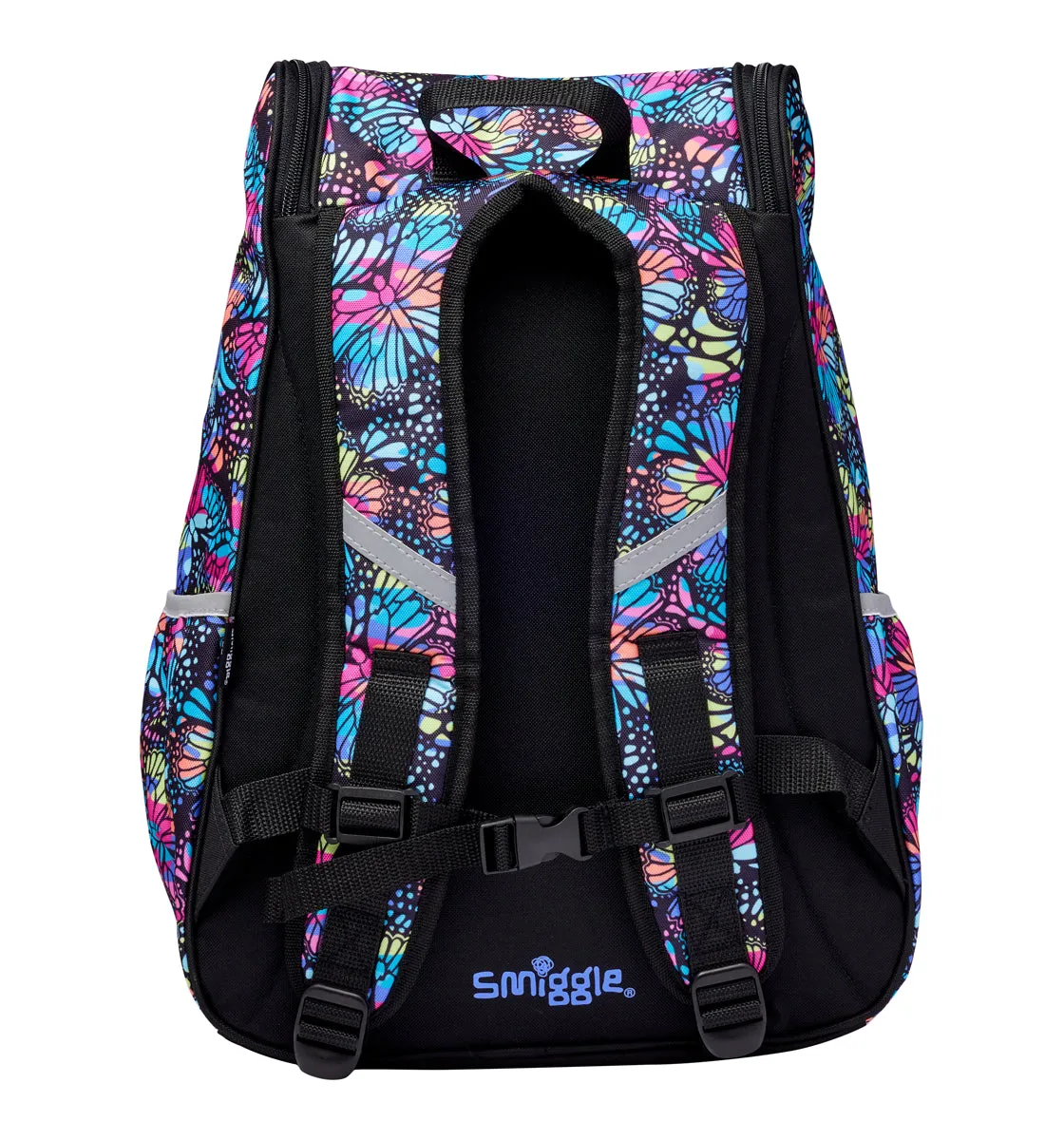 Smiggle Vivid Access Backpack Black Mix, 3Y 
