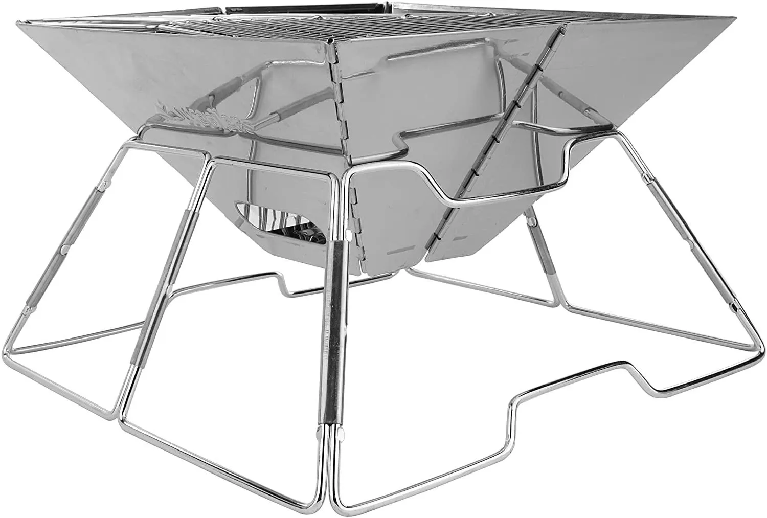 Stainless Steel Portable Camping Charcoal BBQ Grill