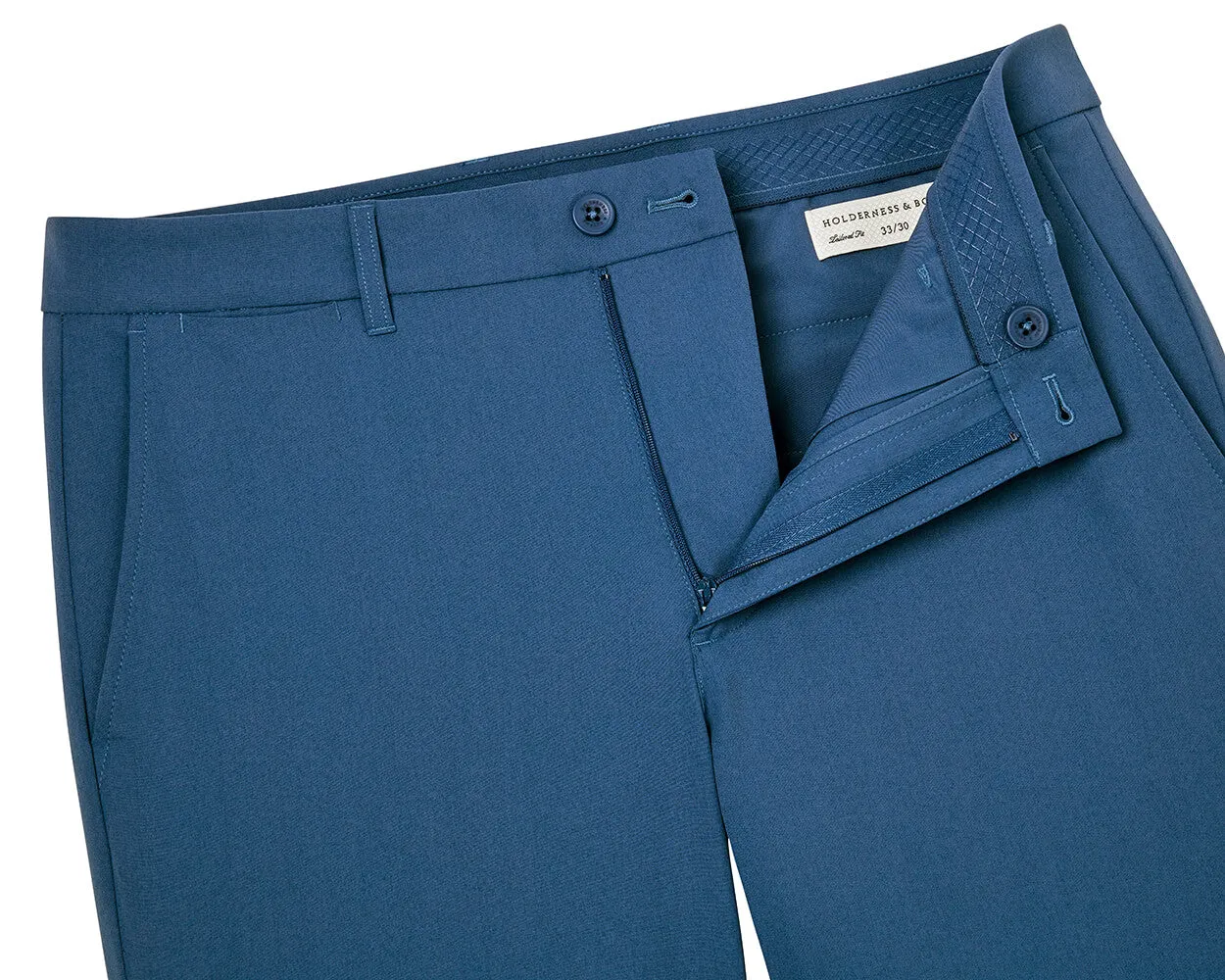 The Garvey Pant: Maidstone Blue 30" Length