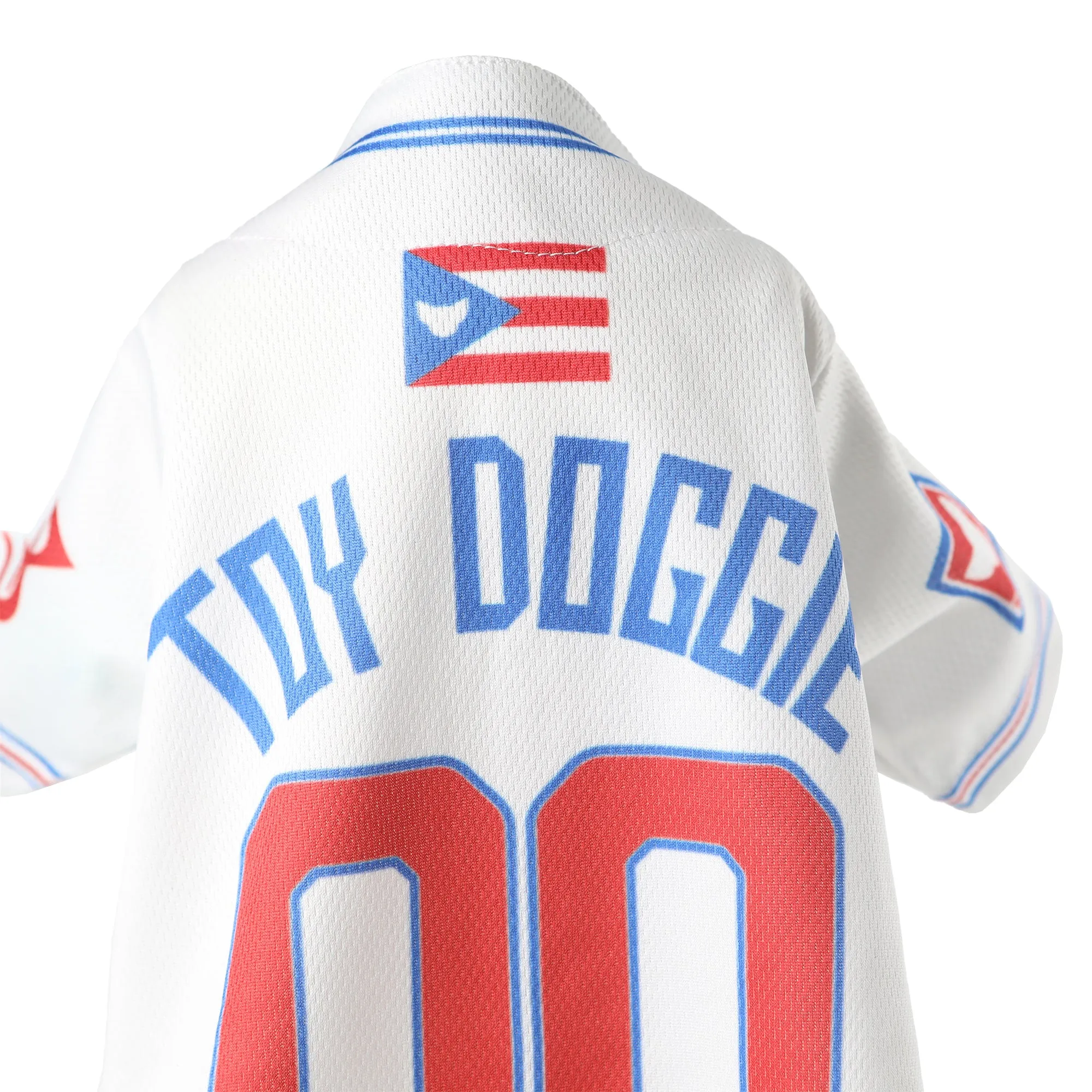 Toy Doggie Dog Baseball Jersey | Puerto Rico Baseball Fan | Toy Doggie™