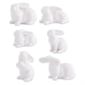 White Porcelain Bunnies - 6 Styles