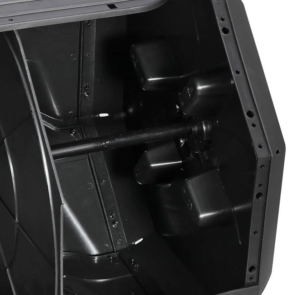 ZENY™ Large Composting Tumbler 43 Gallon Capacity Composter, Dual Chamber Rotating Waste Bins